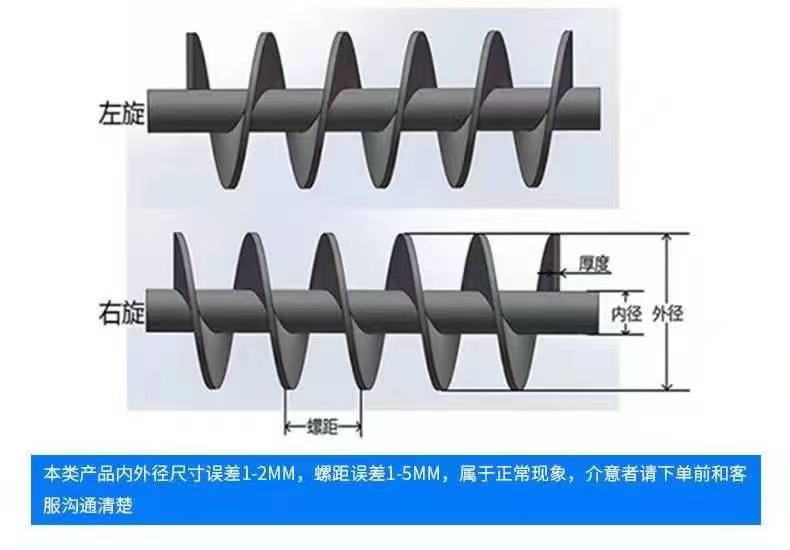 东莞市不锈钢螺旋叶片螺旋输送机 - 哪里好